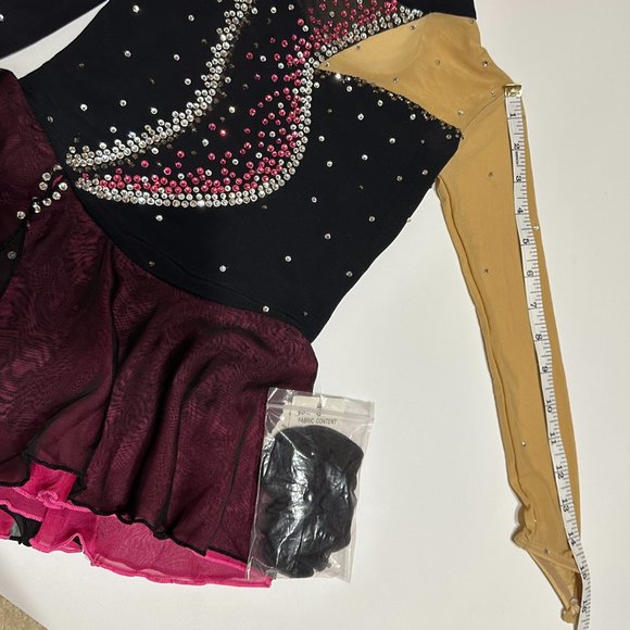 New Figure Skating Dress Girls' Ice Skating Dress Outfits Size 6(3~5T) 100~110cm - Picture 8 of 10